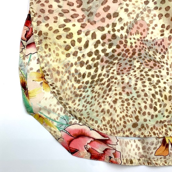 Johnny Was Silk Hera Calia Tunic Size Small - Picture 9 of 14